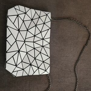 Patrizia Luca Slanted Square Convertible Clutch